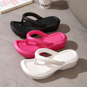 Nuovo Stile 2026 <span class=keywords><strong>Infradito</strong></span> da <span class=keywords><strong>Donna</strong></span> con Suola Spessa in EVA a Spina di Pesce, Estive da Esterno, di Alta Gamma, Comode e Casual, <span class=keywords><strong>Bianche</strong></span> - Product Image 4