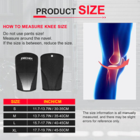 Genouillère de compression personnalisée avec logo 7MM/5MM, protège-genou, genouillère de fitness en néoprène