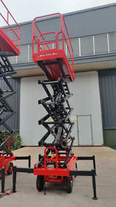 13-футовый 1,5-дюймовый мини-гидравлический мобильный ножничный подъемник (CE-сертифицированный) для высотных работ/домашнего использования - Product Image 5