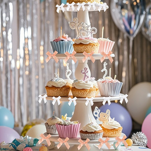 Xiying – Lot <span class=keywords><strong>de</strong></span> 40 nœuds en satin DIY <span class=keywords><strong>de</strong></span> 1,8 pouce pour décorations <span class=keywords><strong>de</strong></span> fête, idéal pour cadeaux <span class=keywords><strong>et</strong></span> faveurs festives - Product Image 3