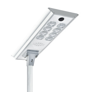 ไฟถนนโซลาร์เซลล์ 80W LED โมโนไซ โซลาร์เซลล์ ตัวเรือนอะลูมิเนียมอัลลอยด์ ติดผนัง รับประกัน 5 ปี - Product Image 1