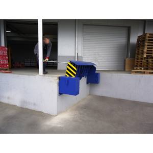 Minirampa Manual de Acero MR-ACC.MAN.STD - Capacidad de 6000 kg, Apilable, Acero Pintado y Aleación de Aluminio, Cumple con la Norma EN1398 - Product Image 3