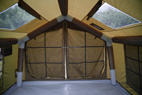 Tente gonflable imperméable de tente d'air d'installation rapide de prix usine de luxe 3 à 4 personnes explosent la tente extérieure avec la pompe, colonne d'air