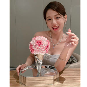 Novedades 2025 para importar <span class=keywords><strong>pas</strong></span> <span class=keywords><strong>cher</strong></span> fête des mères <span class=keywords><strong>cadeau</strong></span> préservé rose <span class=keywords><strong>cadeau</strong></span> <span class=keywords><strong>d</strong></span>'<span class=keywords><strong>anniversaire</strong></span> filles crème glacée éternelle rose <span class=keywords><strong>d</strong></span>écorative - Product Image 2