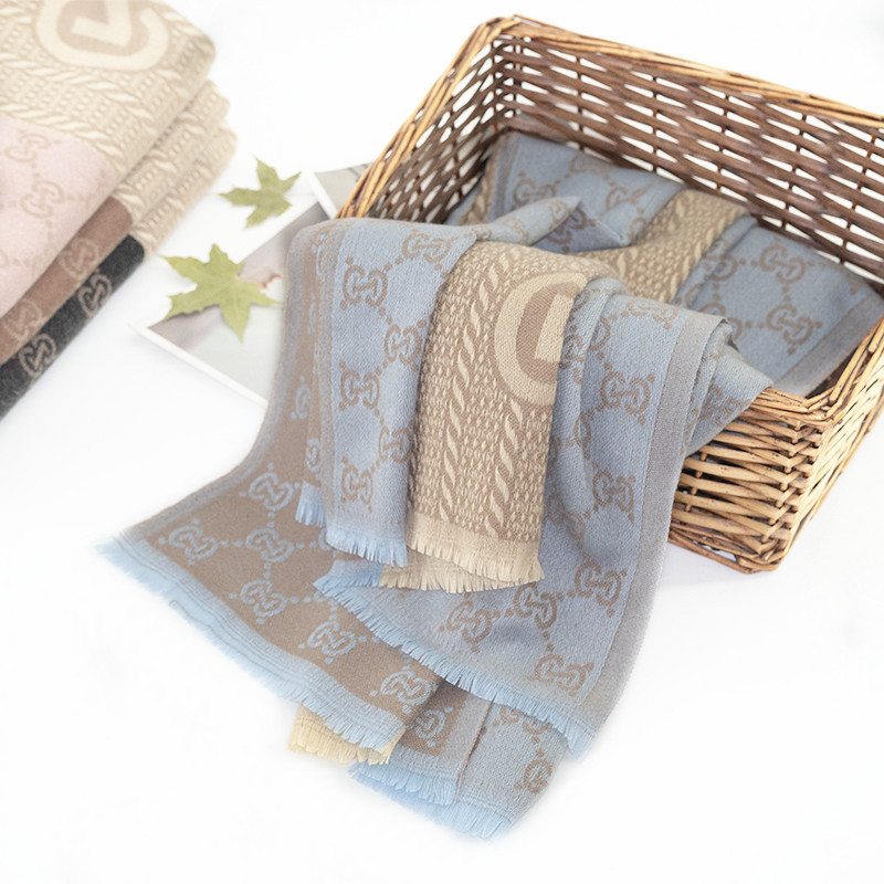 Rulan classical design British style Amazon hot sale autumn and winter pashmina feel scarf and shawl