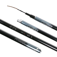 Canne à pêche télescopique multi-sections en fibre de carbone ultra-lourde Valor Long 5.5H 3.6m 3.9m 4.5m 4.8m 5.4m 5.7m 6.3m 7.2m pour leurre en lac moyen