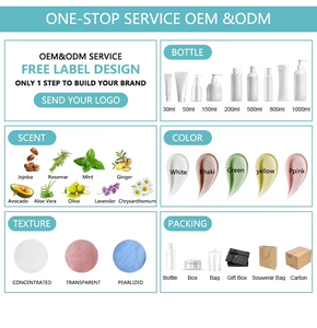 Source Strength Factory OEM ODM Marque Privée Logo Gel Hydratant Anti-Pelliculaire Bio Huile de Rose Volumisante Clarifiante Nettoyage en Profondeur - Product Image 6