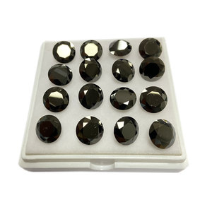 Moissanita <span class=keywords><strong>Negra</strong></span> Creada en Laboratorio con Efecto <span class=keywords><strong>de</strong></span> <span class=keywords><strong>Color</strong></span>, Formas Mixtas <span class=keywords><strong>de</strong></span> 0.1-10 Quilates, 3-12mm, Gemas Sueltas para Joyería - Product Image 6
