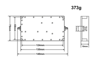 Module amplificateur de puissance linéaire bidirectionnel 20W 2.4G 5.2GHz pour communication professionnelle