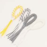 Bracelet de Muay Thai tressé personnalisé pour enfants, avec pompon Pra Jiad, pour l'entraînement de boxe, vente en gros directe d'usine, OEM ODM