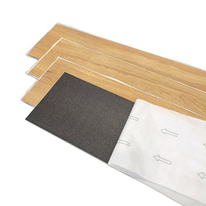 Revêtement de sol vinyle auto-adhésif LVT, pose à sec, auto-nivelant, installation par emboîtement, pour la rénovation intérieure des chambres et des salons - Product Image 1