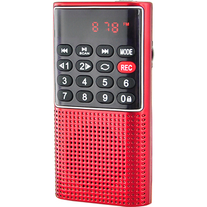 Lcj L-328 Túi Xách Tay Kỹ Thuật Số FM Mini Đài Phát Thanh Với Ghi Âm Giọng Nói Được Xây Dựng-Trong Loa TF Hỗ Trợ Thẻ - Product Image 5