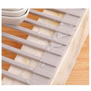 Silicone Square Folding Kitchen <b>Rack</b> Anti Slip Non Deformable Sink Draining <b>Dish</b> <b>Rack</b> - Product Image 1
