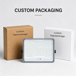 ไฟส่องสว่างกลางแจ้งแบบกันน้ำ LED พลังงานแสงอาทิตย์ ขนาด 100/200/300/400/500/1000 วัตต์ - Product Image 1