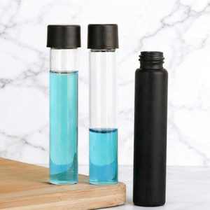 Flacon en verre borosilicate Poketable de 15 ml pour capsules, compléments alimentaires, flacons en verre avec bouchon à sécurité enfant - Product Image 4