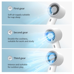Ventilador de Mano Portátil Mini Recargable USB, Multifuncional, Silencioso, con 3 Velocidades - Product Image 6
