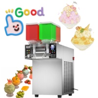Machine à glace pilée commerciale Bingsu 4 saveurs 2026 avec moteur PLC Snowflake à usage unique et garantie d'un an