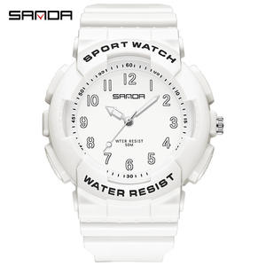 Montre Sanda 6094 pour adolescentes, modè<span class=keywords><strong>le</strong></span> neuf, vente chaude, résistante à l'eau, tendance, sport de plein air, mouvement à quartz - Product Image 4