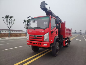Camión Porta Madera de Uso Pesado |   Grúa Hidráulica de 10 Metros con Pinza |   Motor Yuchai 6x4 para Tala y Transporte de Madera - Product Image 1