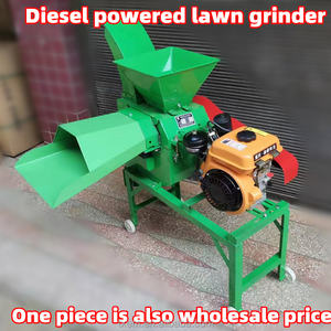 Machine portative de coupeur de paille d'alimentation des animaux avec le <span class=keywords><strong>broyeur</strong></span> de grain - Product Image 4