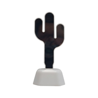 Enseigne au néon Design personnalisé Cactus Forme PVC Veilleuse avec piles AAA