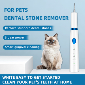 <span class=keywords><strong>Kit</strong></span> de Limpieza Dental Eléctrico Ultrasónico Multifuncional de Acero Inoxidable para Mascotas - Suministros de Limpieza para Mascotas - Resistente al Agua IPX7 - Elimina el Sarro y la Placa - Product Image 3