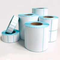 Emballage d'usine professionnel étiquette d'expédition imprimante de codes à barres papier autocollant vinyle PP PET PVC papier autocollant