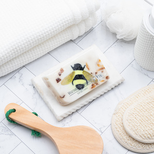 Jabón en Barra de Glicerina Honey Bee de 5.8oz, Envuelto en Plástico Termoencogible, Jabón de Baño Preenvasado para Exhibición en Mostrador y Reventa - Product Image 2