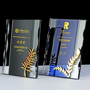 Targa in Vetro Personalizzata con Stampa UV, Placca Premio in Cristallo K9 di Alta Qualità, Produzione all'Ingrosso Small Bridge Factory - Product Image 4