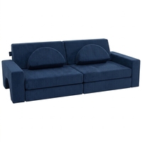 Cadeau d'anniversaire idéal : Canapé modulaire pour enfants en 8 pièces, blocs de construction en mousse sûrs, mobilier de salle de jeux, jouets de grande taille pour enfants en gros