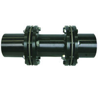 Accouplements d'arbre flexibles à disque/diaphragme en acier inoxydable SJM haute vitesse et haute qualité pour moteur OEM, alésage 100 mm, 5000 tr/min