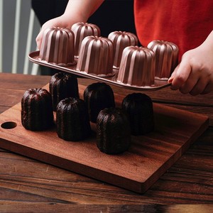 Kohlenstoffstahl Muffin-Dessertform Maßgefertigte Cupcake-Brot-Schokoladenform Antihaft-Cannelé-Kuchenbackform - Product Image 6