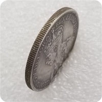 Réplica de Moneda Canadiense Antigua de 1921, 50 Centavos de Canadá, Serie Rey Jorge V, Regalos de Recuerdo
