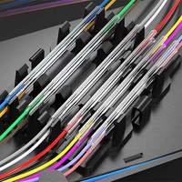 Fundas de Protección de Empalme por Fusión de Fibra Óptica Termocontraíbles AnHUIPremium SMOUV/FSP1/CFSP de 3.0 mm para Proyectos FTTH, 1 Año de Garantía