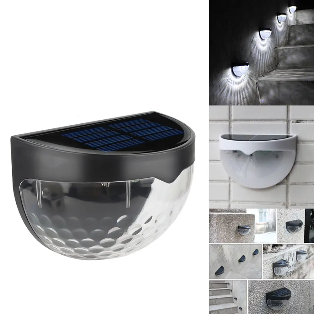 Zonne-straat Licht Led Outdoor Waterdichte Solar Power Sensor Wandlamp Automatische On/Off Tuin Hek Lamp