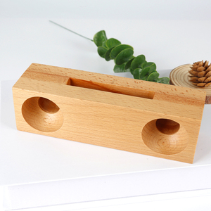 Sản Phẩm Mới Xách Tay Gỗ Loa Di Động Khuếch Đại Âm Nhạc <span class=keywords><strong>Mini</strong></span> Bằng Gỗ Loa Điện Thoại Di Động Chủ - Product Image 3