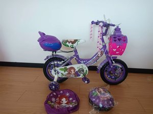 Bicicleta Infantil de Una Velocidad <span class=keywords><strong>sin</strong></span> <span class=keywords><strong>Cadena</strong></span> Hebei Xingtai Steel para Niños de 3 a 5 Años con Ruedas de Entrenamiento - Product Image 2