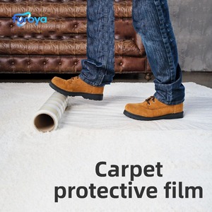 <span class=keywords><strong>Film</strong></span> de protection transparent souple en PE, étanche, haute résistance à la traction, moulé par soufflage, pour tapis de sol automobile à usage temporaire - Product Image 2