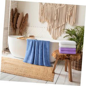 Großhandel Handtuchset Superweich Schnelltrocknend Mehrfarbig Haushalt Badetuch Mikrofaser Coral Fleece Duschhandtuch 2-teiliges Handtuchset - Product Image 5