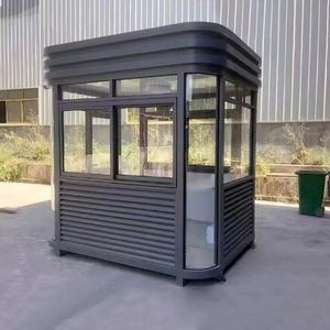 Poste de Garde en Structure Acier, Design Moderne, Cabine de Sécurité Extérieure, Châssis en Acier Léger, Résistance au Vent 121+ mph - Product Image 4