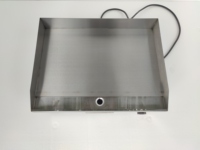Rapide Alimentaire Cuisine Gril De Table Commerciale Restaurant En Acier Inoxydable plaque de Cuisson Électrique Avec Plaque Plane
