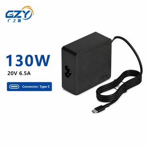 อะแดปเตอร์แปลงไฟแล็ปท็อปชนิด C 130W PD ชาร์จเร็ว 20V 6.5A USB-C เอาต์พุตการป้องกันหลายระดับสำหรับโน้ตบุ๊ก - Product Image 1