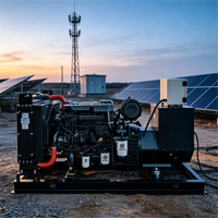 Groupe électrogène diesel 200 kVA triphasé 50 Hz 60 Hz, directement de l'usine, pour usines, hôpitaux et chantiers de construction aux Émirats arabes unis, Oman et Qatar