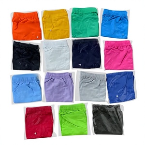 Short de bain pour homme taille haute avec logo frontal, séchage rapide, élastique, avec poche – Idéal pour l'été et la plage (vente en gros) - Product Image 2