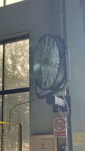 Keystone HDB-120P 600mm 1000mm PMSM Energy Efficiency Motor Low Noise Oscillating Type Adjustable Speed Mist Wall <b>Fan</b> IP66 - Product Image 6
