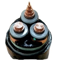 Cable de alimentación de cubierta de LLDPE, aislamiento XLPE, 750 MCM, 25KV MV, en venta
