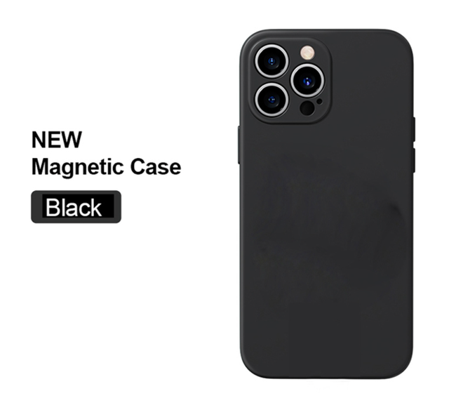 Camera Lens Protects Soft Silicone Cases Magnetic Phone Case for Iphone 13 Promax 12 Mini 11 Pro With Magnet Back Cover