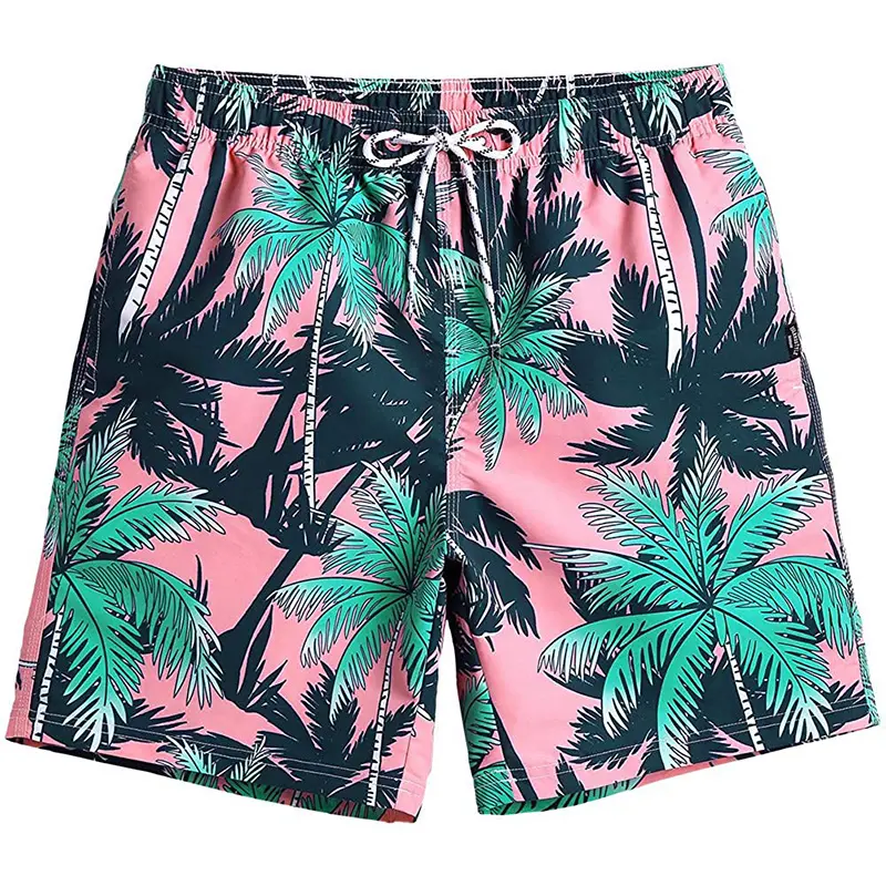Oem Nieuwe Hoge Kwaliteit Beach Shorts Polyester Mannen Casual Zomer Vakantie Zwemmen <span class=keywords><strong>Strand</strong></span> Gerecycled Quick Droge Sublimatie Boardshorts