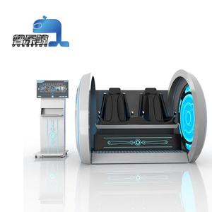 9D VR 실내 2 인승 우주선 전투 차량 시뮬레이터 천둥 게임 장비 제작 금속 플라스틱 JiaYi JY-TYC2S CE - Product Image 2