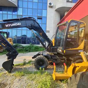 Alta eficiencia 6 toneladas HYUNDAI HW60 Excavadora hidráulica usada Excavadoras HYUNDAI HW60 usadas de alta calidad a la venta - Product Image 1